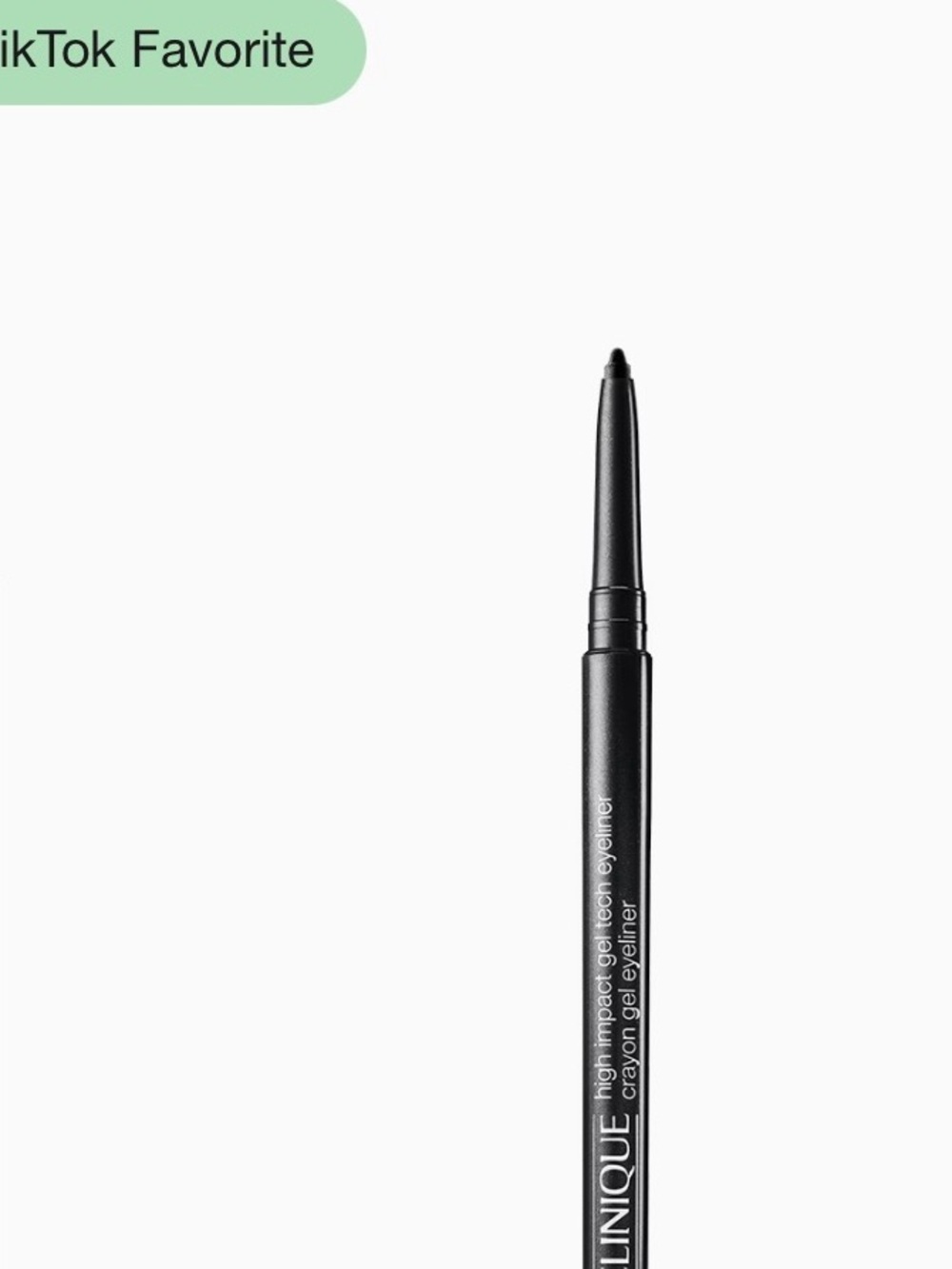 Clinique High Impact Gel Tech Eyeliner - Crayon Gel Eyeliner 01 Intense Black